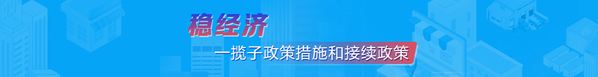 穩經濟一攬子政策措施和接續政策網